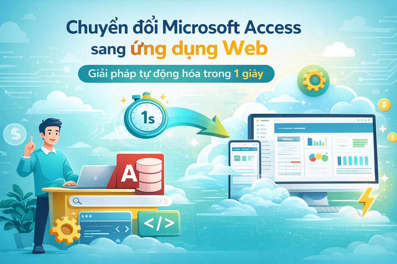 Converting Microsoft Access to Web Applications OneSecond Automation